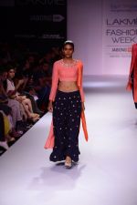 Model walk the ramp for Payal Singhal at LFW 2014 Day 5 on 23rd Aug 2014